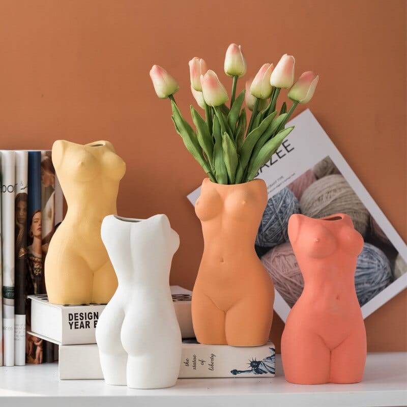 Vase Corps de Femme en Céramique