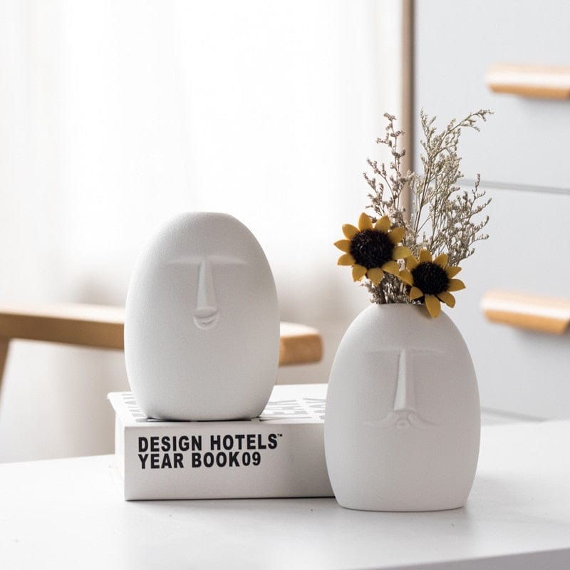 Vase Humoristique en Céramique