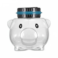 Grosse Tirelire Cochon Transparente