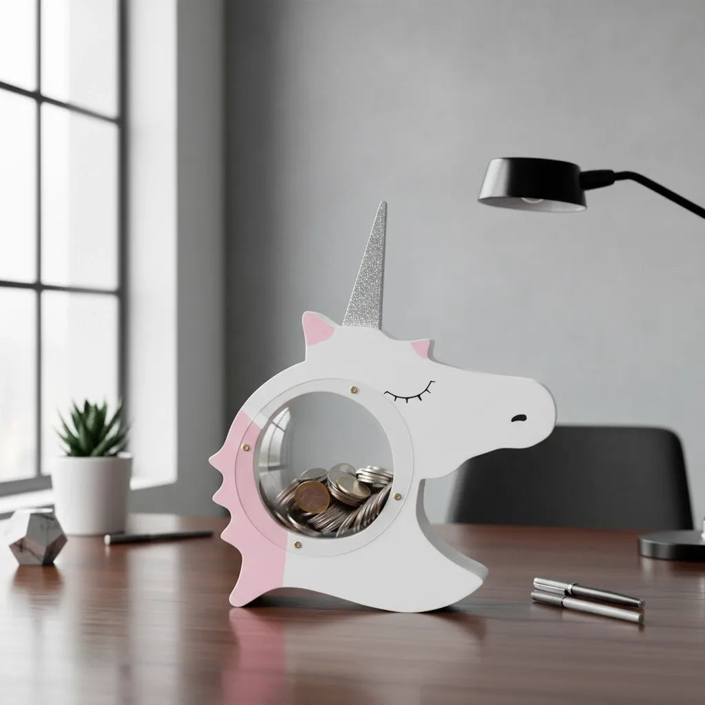 Grosse Tirelire Licorne