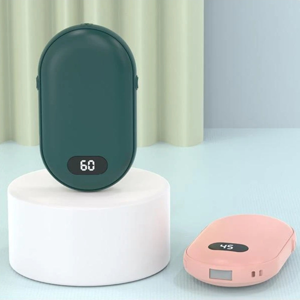 Chauffe-mains Portable et Power Bank Compact