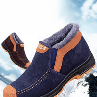 Chaussures d'hiver en coton pour hommes