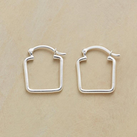 Boucles d'oreilles Vintage en Argent