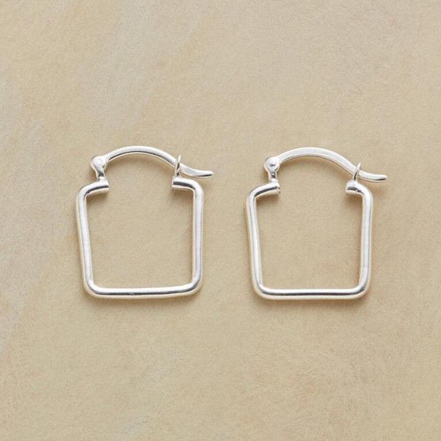 Boucles d'oreilles Vintage en Argent