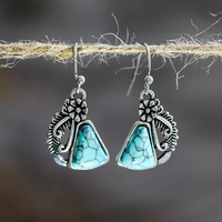 Boucles d'oreilles Vintage en Argent