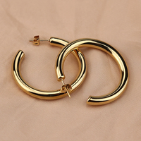 Boucles d'oreilles Dorées