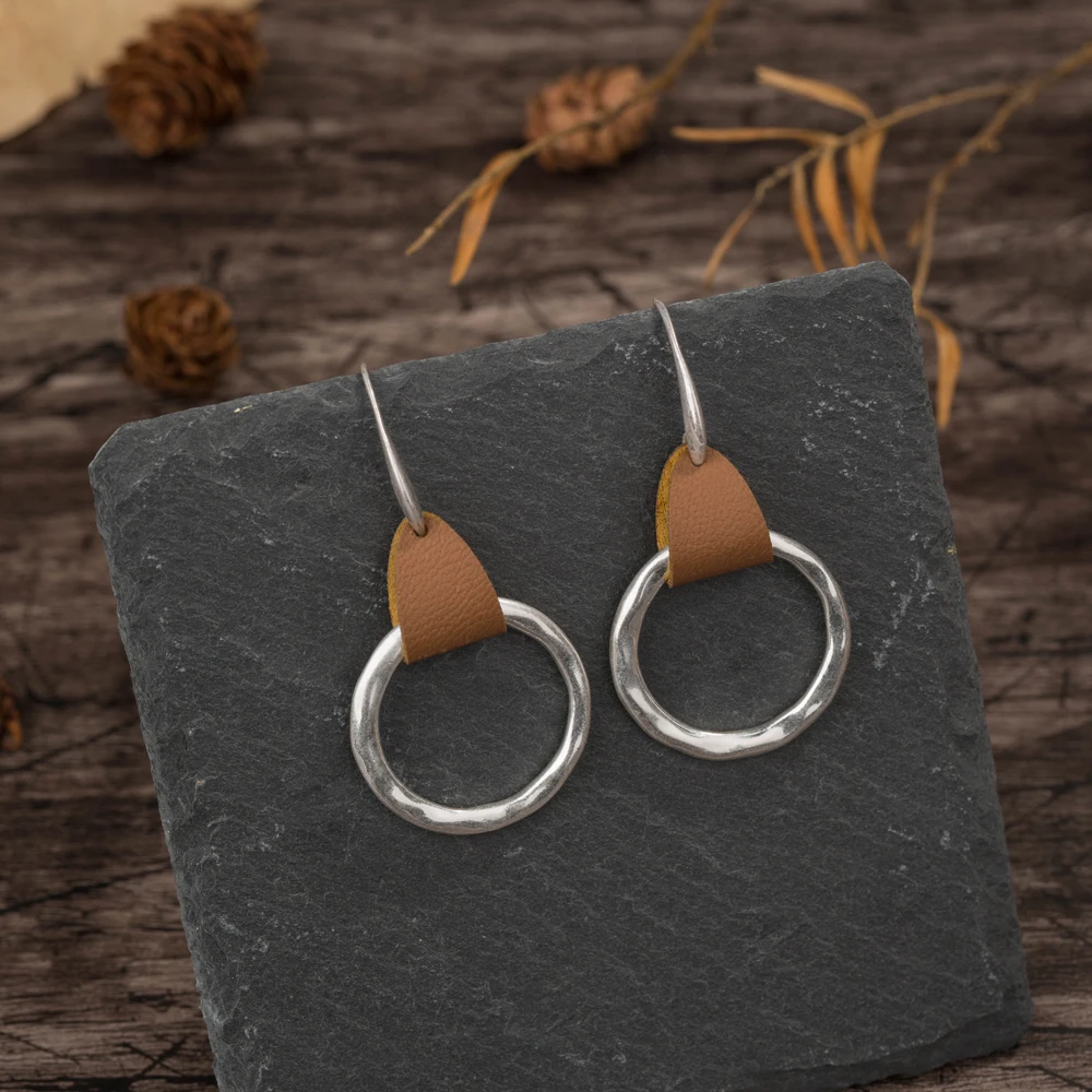 Boucles d'oreilles Vintage en Argent