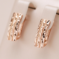 Boucles d'oreilles Elégant en Or