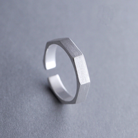 Bague de Noix en Argent