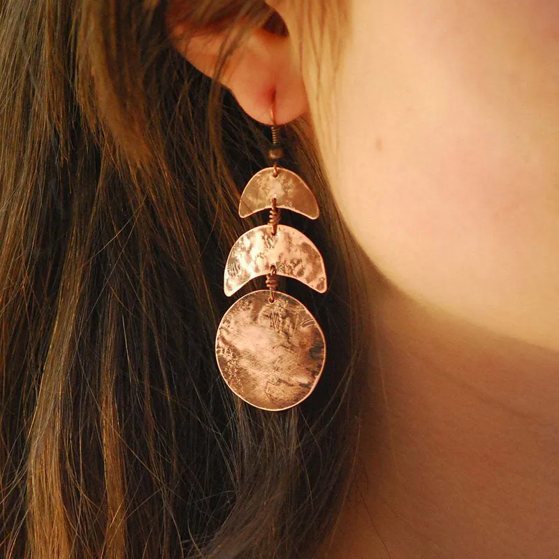 Boucles d'oreilles vintage en or