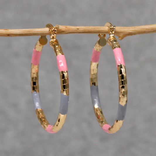Boucles d'oreilles en or vintage