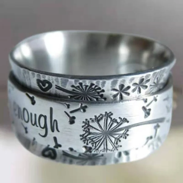 Bague de Méditation Pissenlit Vintage