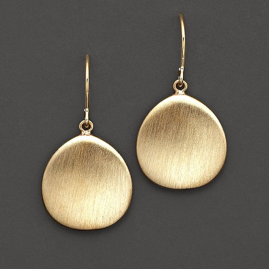 Boucles d'oreilles vintage en plaqué or