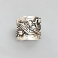 Bague en argent vintage