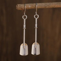 Boucles d'oreilles pelle vintage
