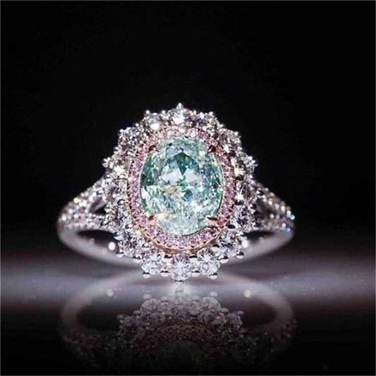 Bague en cristal vintage