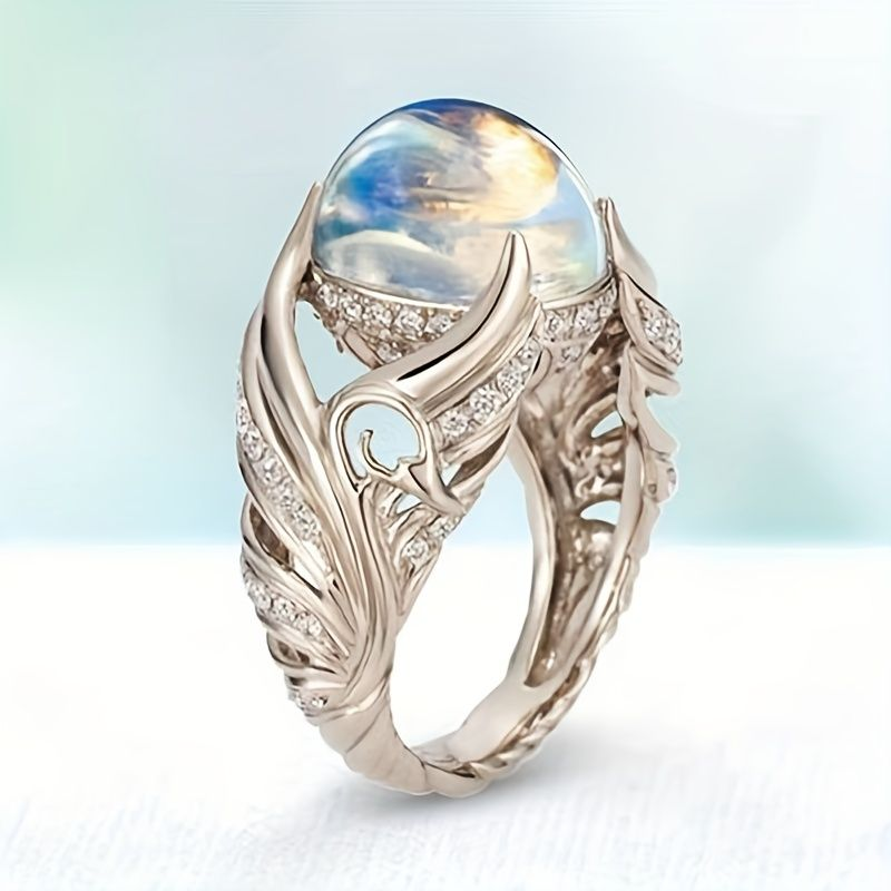 Bague en cristal vintage Prifddinas