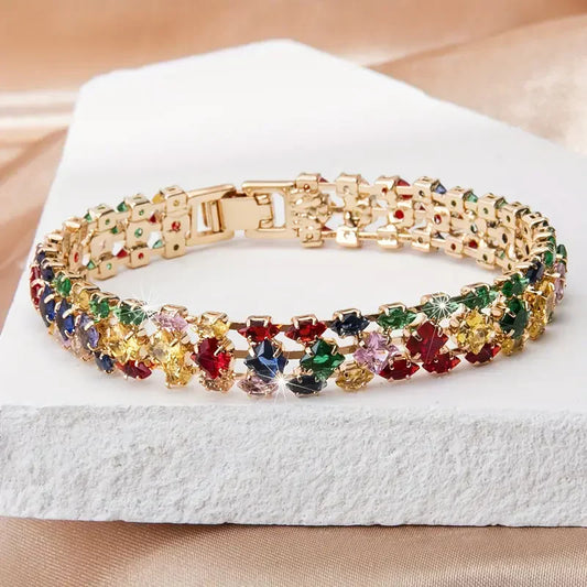 Bracelet aux couleurs vives