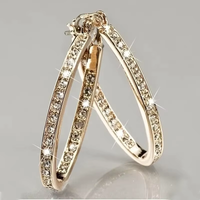 Boucles d'oreilles élégantes et brillantes