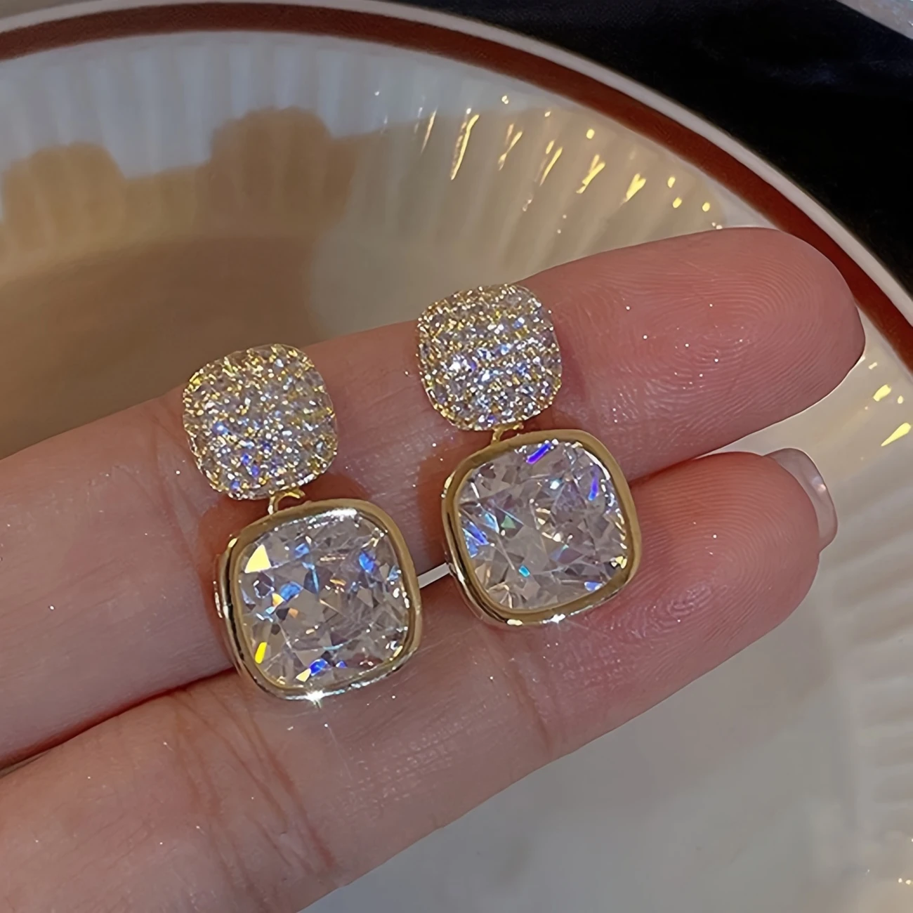 Boucles d'oreilles Vintage Elegant Shine