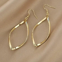 Boucles d'oreilles Vintage Luxe doré