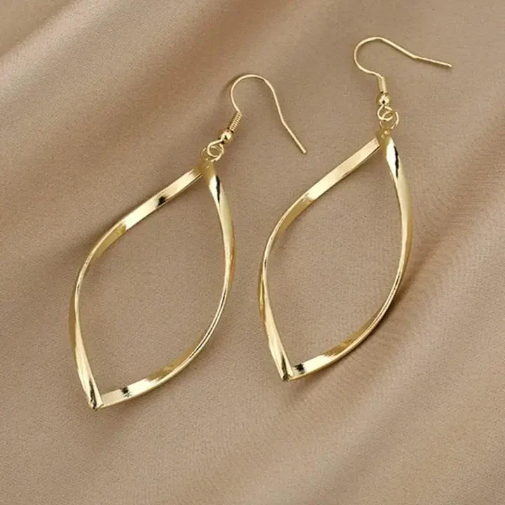 Boucles d'oreilles Vintage Luxe doré