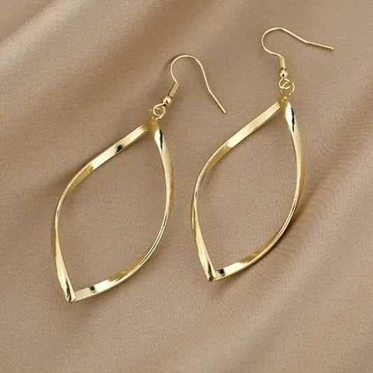 Boucles d'oreilles Vintage Luxe doré