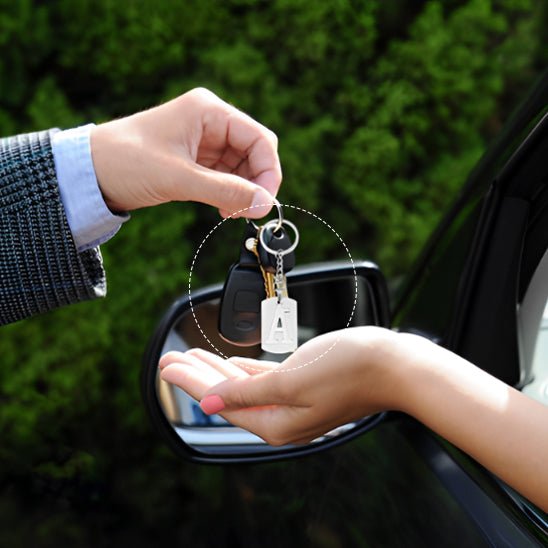Porte clé pour voiture - KeysLetter™