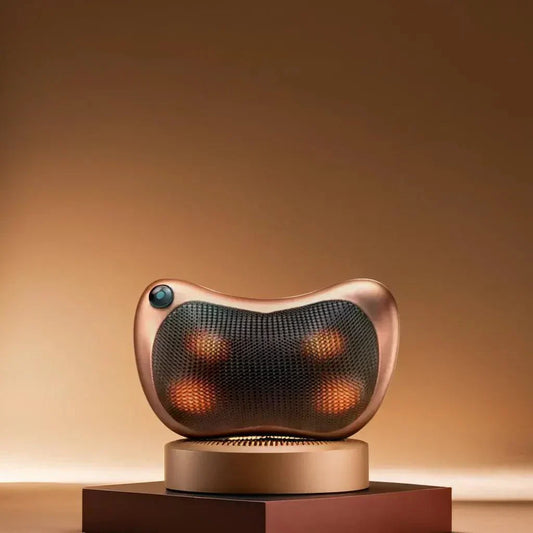 Coussin de Massage Relaxant pour Cou et Épaules - Santeova