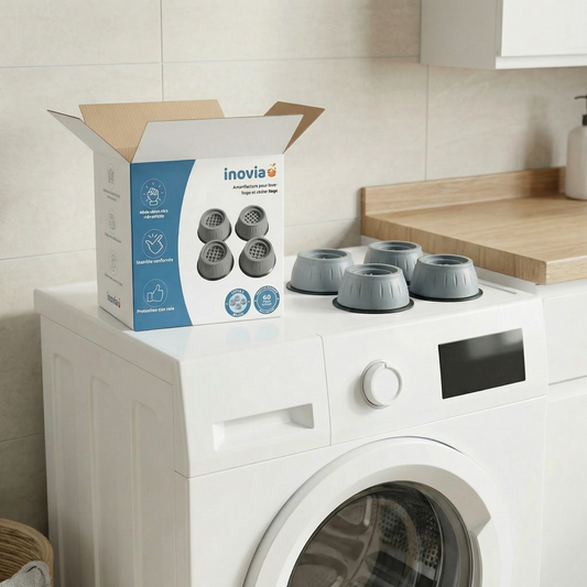 SilencePad | Amortisseurs pour lave-linge et sèche-linge | Lot de 4