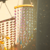 Jardioui 1 Chandelier (99.90 €/ pcs) Chandelier en Cristal Attrape-Soleil Éblouissant