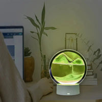 Jardioui 1 Lampe (49.90 €/ pcs) / Vert Lampe Sablier 360° Premium Relaxante