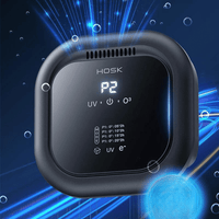 Jardioui 1 Purificateur (39.90 €/ pcs) / Noir Purificateur d'Air Multifonction 4 en 1 Ultra-Efficace