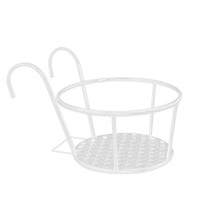 Jardioui 1 Support (29.90€/pc) / Style B / Blanc Support de Pot de Fleurs pour balcon