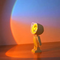 Jardioui 1 Veilleuse (34.90 €/ pcs) / Couleur de l'aube Veilleuse LED Astronaute Envoûtante