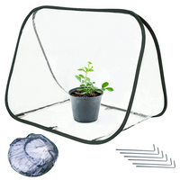 Jardioui 2 Mini Serres (39.90 €/ pcs) Mini Serre Anti-Intempéries Durable