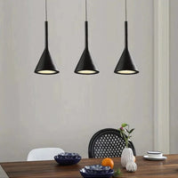 Jardioui 3 Suspensions (29.90 €/ pcs) / Noir Suspension Luminaire LED Moderne et Élégant