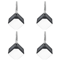 Jardioui 4 Lampes Lampe Solaire Suspendue Élégante