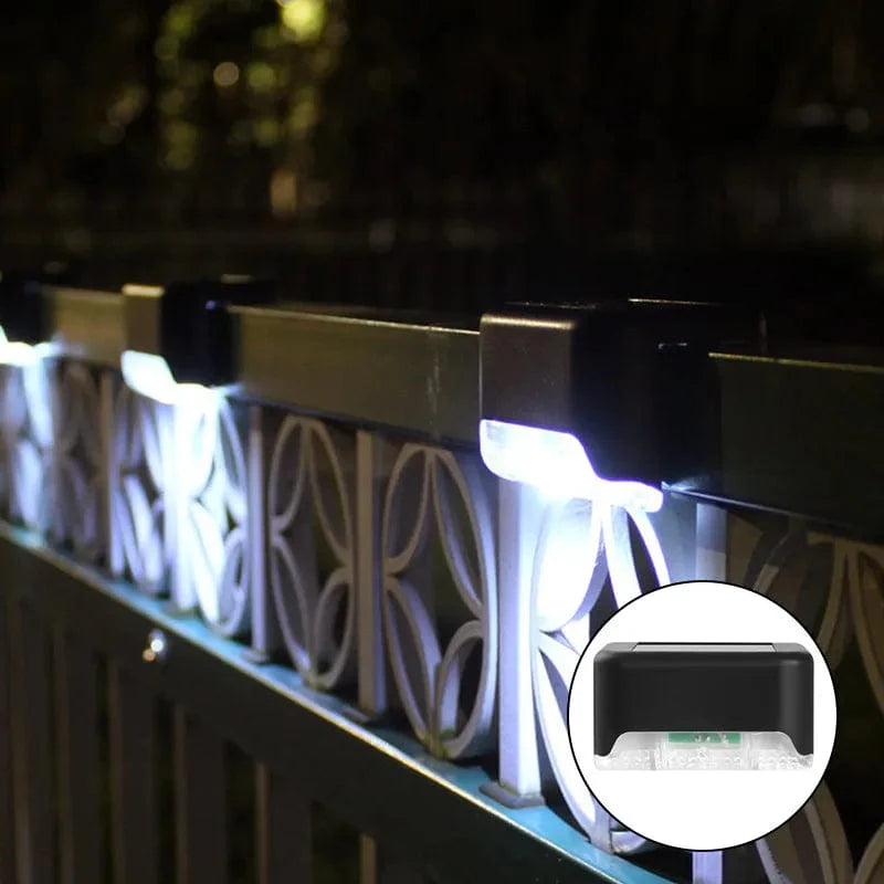 Jardioui 5 Lumières (3+2 Offerts) / Blanc froid Lumières Solaires de Terrasse Éco-Design Élégance