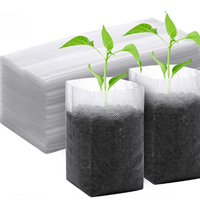 Jardioui 7x9cm Sachets de Plantation Biodégradables Pratiques