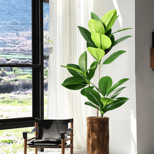 Jardioui A Grande Plante Artificielle Ficus Tropical