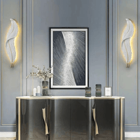 Applique Murale Lumineuse "Plume d'Ange" Artistique