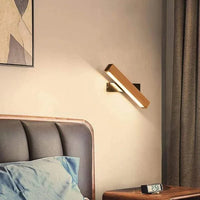 Applique murale Rotative en Bois Massif