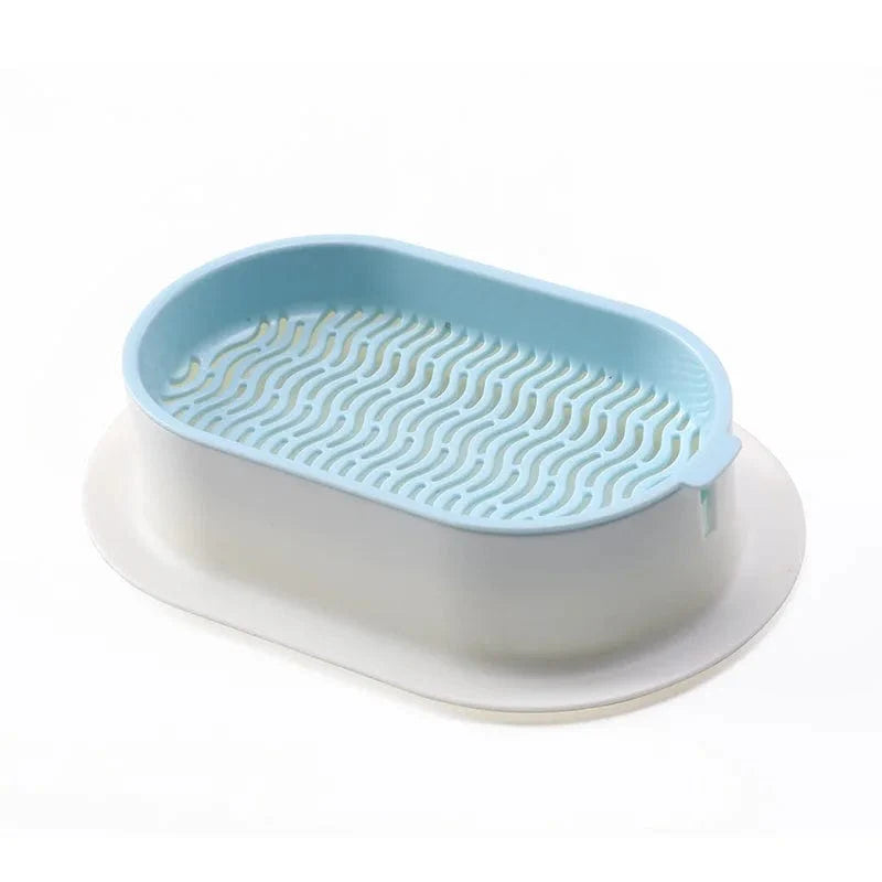 Jardioui Bleu Plateau Innovant de Germination+(Sachet d'Herbe à Chat Offert)