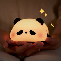 Jardioui Endormi Veilleuse Panda Câlin Interactif