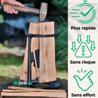 Fendeur de Bûches Portable Ultra-Sécurisé