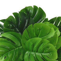 Feuilles de palmier vertes artificielles Monstera