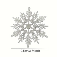 Flocons de Neige Pailletés (Lot de 12)