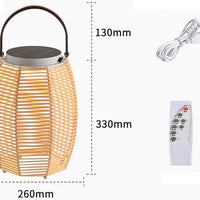 Jardioui Grand (260x460mm) Lampe Atmosphérique Solaire d'Extérieur Portative