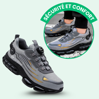 Jardioui Gris / 37 Chaussures de Sécurité Ultra-Résistantes Premium
